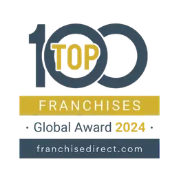 Franchise Direct Top 100 Franchises Global Award 2024